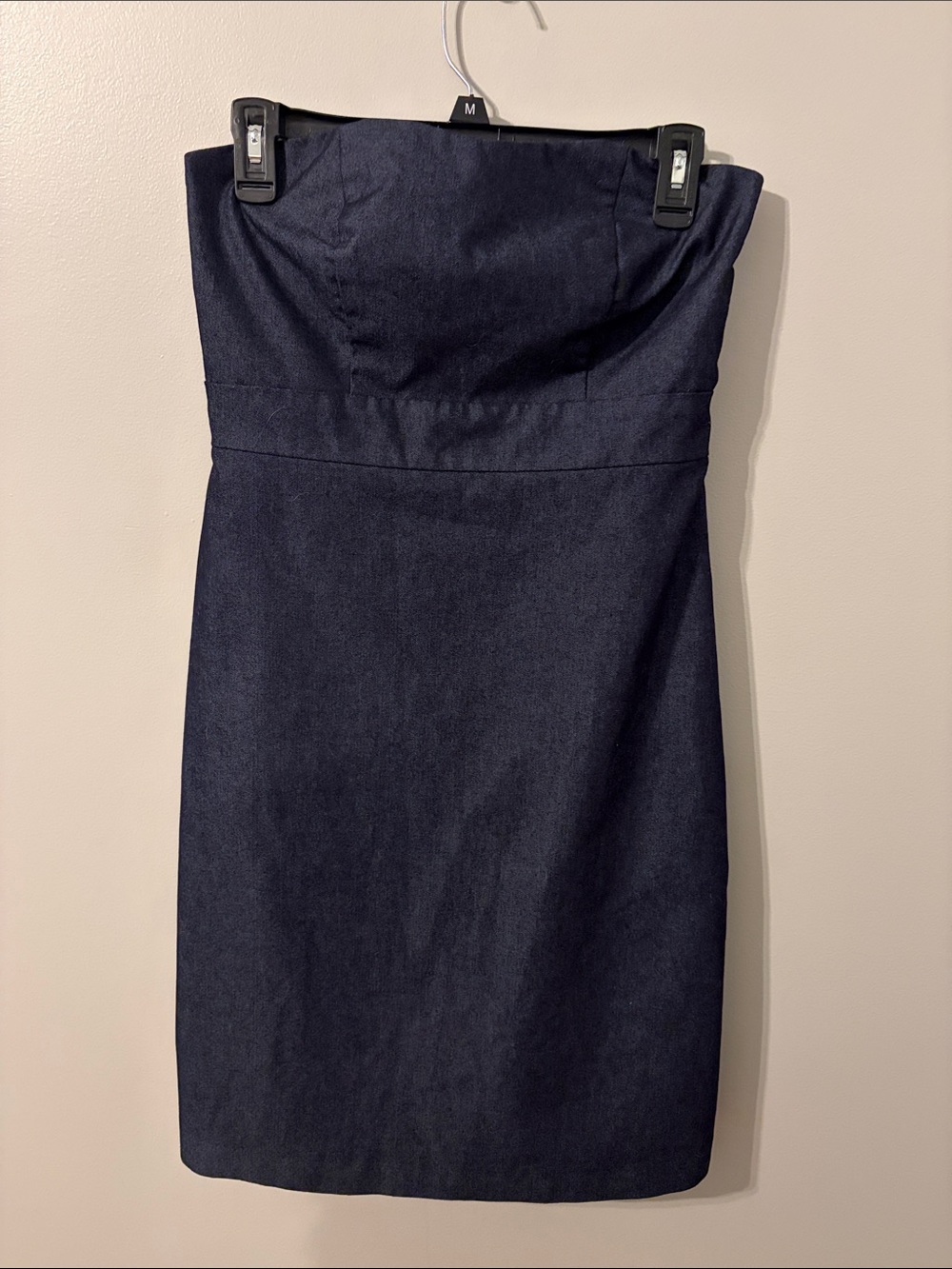 Merona Navy Strapless Sheath Dress